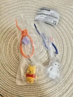 ディズニー カラフルマルチチャーム ベイマックス プーさん2種セット