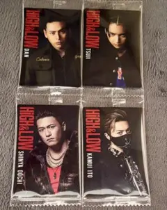 HiGH&LOW ハイロー　ウエハース　4枚セット