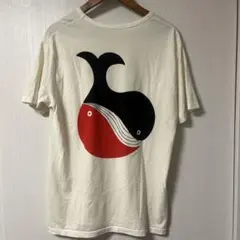 クローバル cloveru バックプリント Tシャツ XL whale loveのサムネイル