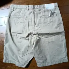 ベージュ Lサイズ ハーフパンツ