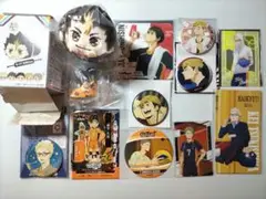 ハイキュー!! 木下 月島 西谷 侑 もちころ 缶バッジ 他 セット