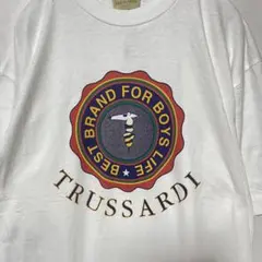 T シャツ TRUSSARDI ロゴプリント ホワイト P338のサムネイル