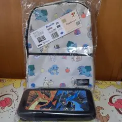 ポケットモンスタープラチナムザッカリュックカントー地方ハードポーチ 2点セット①