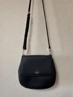 kate spade ブラック ショルダーバッグ