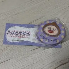 こびとづかん ファンシー刺繍缶バッジ アマクリソツ
