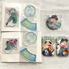 忍たま乱太郎 アクリルスタンドコレクション CANバッジ　まるかくカンバッジ