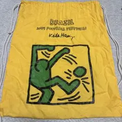 Keith Haring 2014 ブラジル ナップサック古着