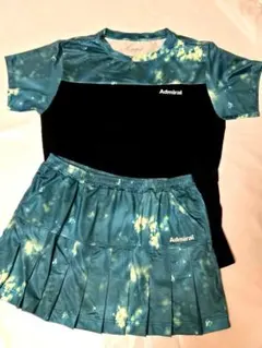 【Admiral】スリットヘムグラフィックTEE& グラフィックスコート　LL