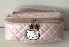 HELLO KITTY 50周年限定 キルトポーチ ハローキティ トラベルポーチ