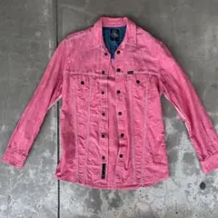 DIESEL Industry デニムシャツ ジャケット ピンク サイズS