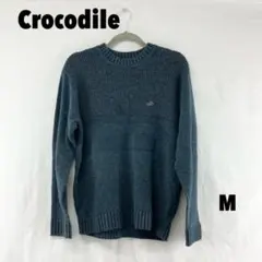 Crocodile ニットセーター Mサイズ 男性のサムネイル