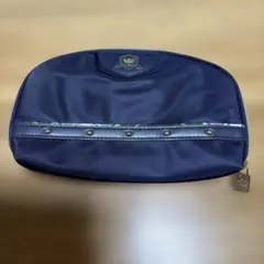 新品　Kinloch Anderson ポーチ ネイビー　カード入れ付き