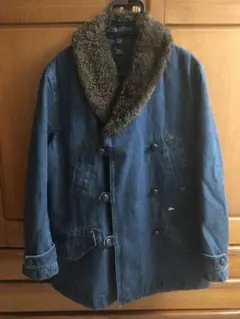 レア 2-tacs porter B印yoshida デニムダッフルコート - メルカリ
