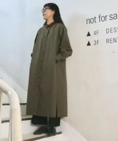 スタディオクリップ　ワンピース 襟外せるアソート　シャツワンピース