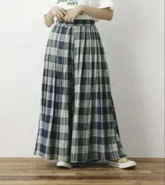 新品　ロデオクラウンズ　リラックスチェックスカーチョ ガウチョ