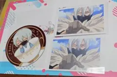 dr.stone アモカフェ amocafe コースター　氷河　①