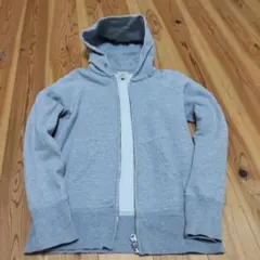 BEAUTY&YOUTH グレー フード付きパーカー S