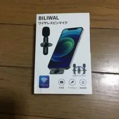 BILIWAL 360°収音　type−C ワイヤレスピンマイク