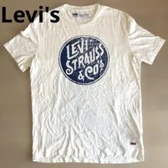 Levi's リーバイス ロゴプリント Tシャツ ホワイト M