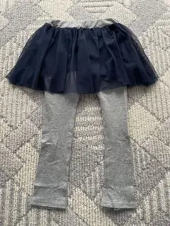 petit main レギンス付きチュールスカート120