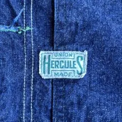 ビッグサイズ HERCULES ハンマータグ オーバーオール 濃紺 大戦 月桂樹のサムネイル