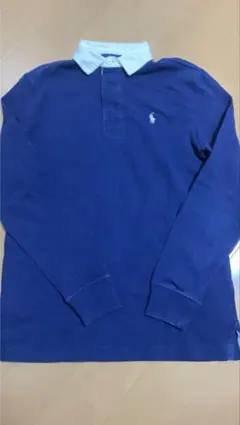 ラルフローレン ポロシャツ 長袖 肩幅44 身幅47 身丈68 袖60