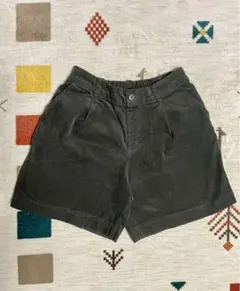 ショコラフィネローブ　コーデュロイショートパンツ