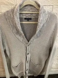 BANANA REPUBLIC ショールカラー カーディガン グレー S - メルカリ