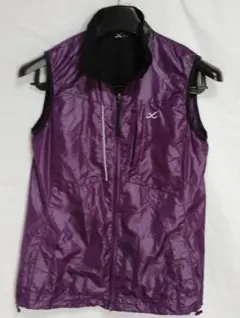 ★CWーX 紫色 ウィンドブレーカー　ワコール　DWY-031