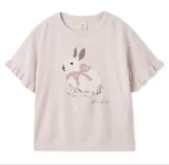 【新品未使用】gelato pique ウサギプリント ルームウェアセット
