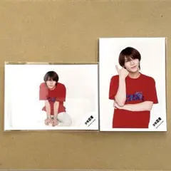 少年忍者 黒田光輝 2枚 公式写真 プロフィール写真撮影オフショット