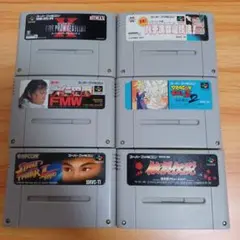 スーパーファミコン ゲームソフト 6本セット　③