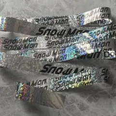 SnowMan 銀テープ