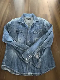 バイクスターデニムシャツ Mサイズ