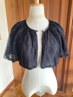 結婚式 ドレス用 レース ボレロ