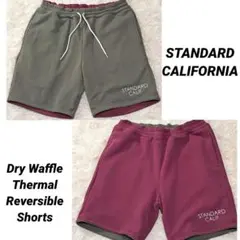 スタンダードカリフォルニア☆ドライワッフルサーマルリバーシブルショーツ☆パンツのサムネイル
