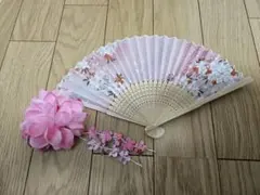 扇子 髪飾り まとめ売り
