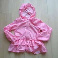 フード付き薄手パーカー120cm