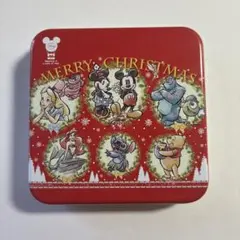 ディズニー クリスマス缶 小物入れ　Disney アリス　ミッキーマウス　ミニー