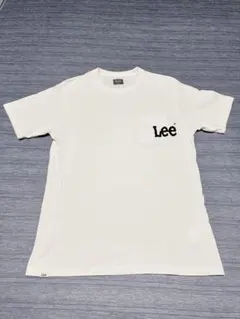 Lee ポケットロゴ 半袖Tシャツ 白 メンズS ホワイト ロゴTのサムネイル