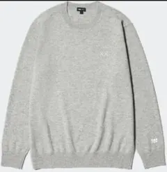 UNIQLO ユニクロKAWS カウズ グレー カシミアクルーネックセーターXL