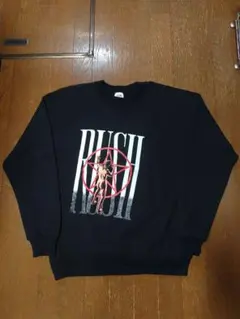 90s デッド RUSH スウェット XL METAL PROJECT ブラック