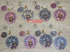 ヒスミニ キラキラアクリルめじるしチャーム