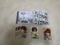KO1KEYZ 加藤大樹　CD トレカ 特典セット