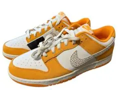 NIKE DUNK LOW オレンジ スエード スニーカー