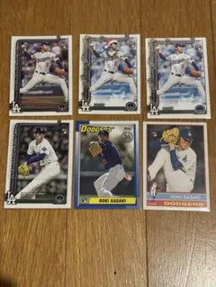 佐々木朗希 topps ルーキー 6枚セット