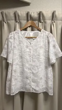 ハニーズ　半袖ブラウス LLサイズ used