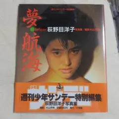 荻野目洋子 写真集 夢航海 Bon Voyage 少年サンデー特別編集
