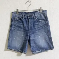 Levi's リーバイス　ローライズデニムショーツ　ハーフパンツ　日本製のサムネイル