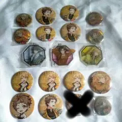 文豪とアルケミスト 文アル 缶バッジ キーホルダー 19個 まとめ売り セット